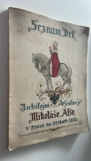 SEZNAM DĚL : JUBILEJNÍ VÝSTAVY MIKOLÁŠE ALŠE