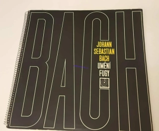2 LP JOHANN SEBASTIAN BACH : UMĚNÍ FUGY