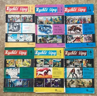 RYCHLÉ ŠÍPY - OBRÁZKOVÝ ČASOPIS PRO CHLAPCE A DĚVČATA