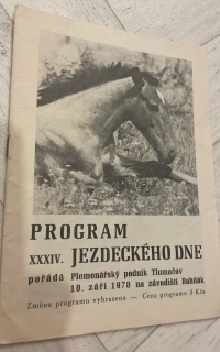 PROGRAM XXXIV. JEZDECKÉHO DNE