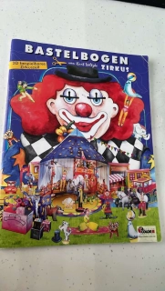 BASTELBOGEN VON KURT VÖLTZKE ZIRKUS