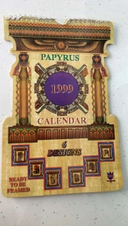 Papyrus 1999 calendar 6 designs