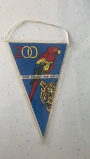 Plastová vlaječka : ZOO DVŮR KRÁLOVÉ NAD LABEM