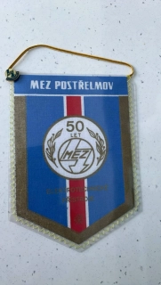 Plastová vlaječka : MEZ POSTŘELMOV 