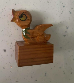 Retro dřevěné ořezávátko : Zvířátko