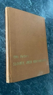 Otto Herber : Slovník jmen anatomických