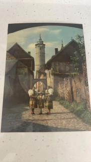 HUDEBNÍ POHLEDNICE : DOMAŽLICE SÚ PĚKNÝ MĚSTO 