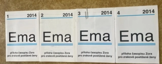Ema příloha časopisu Zora pro zrakově postižené ženy 2014