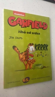 JIM DAVIS : GARFIELD říhá od srdce
