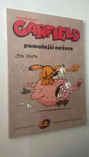 JIM DAVIS : GARFIELD pomalejší nežere