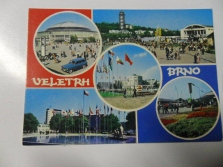 POHLEDNICE-VELETR BRNO